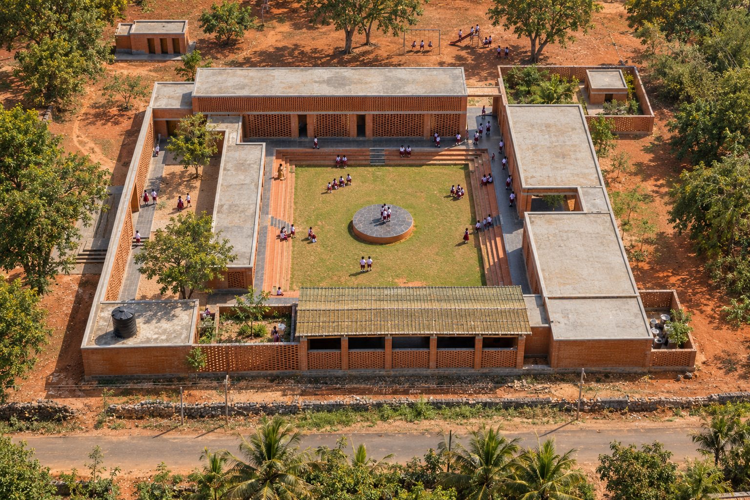 Iconic Architecture Project - Aerial View